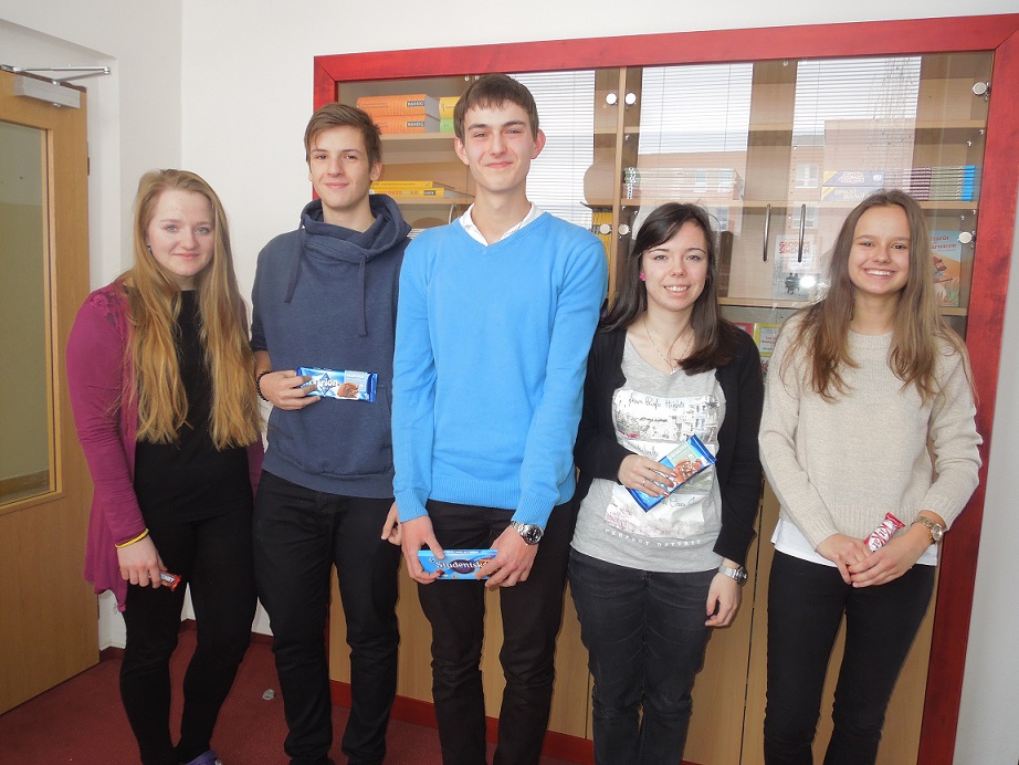 Výsledky školního kola konverzační soutěže v německém jazyce