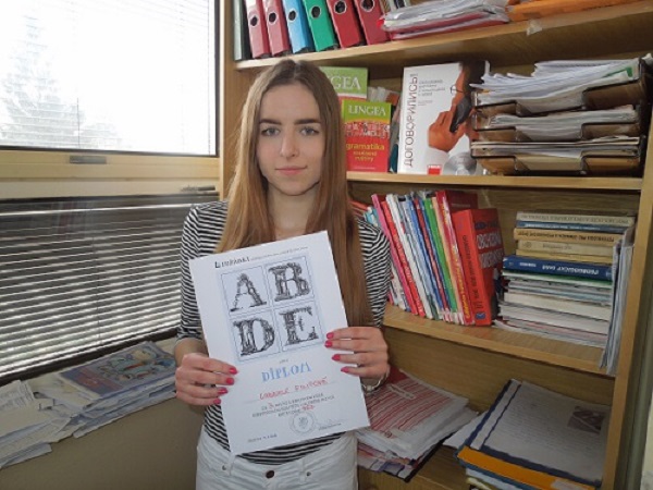 Gabriela zabodovala v krajském kole