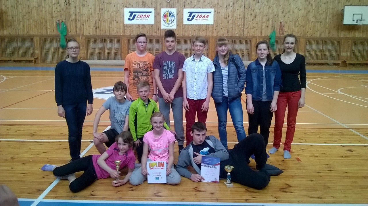 Sportovní turnaj nižšího gymnázia