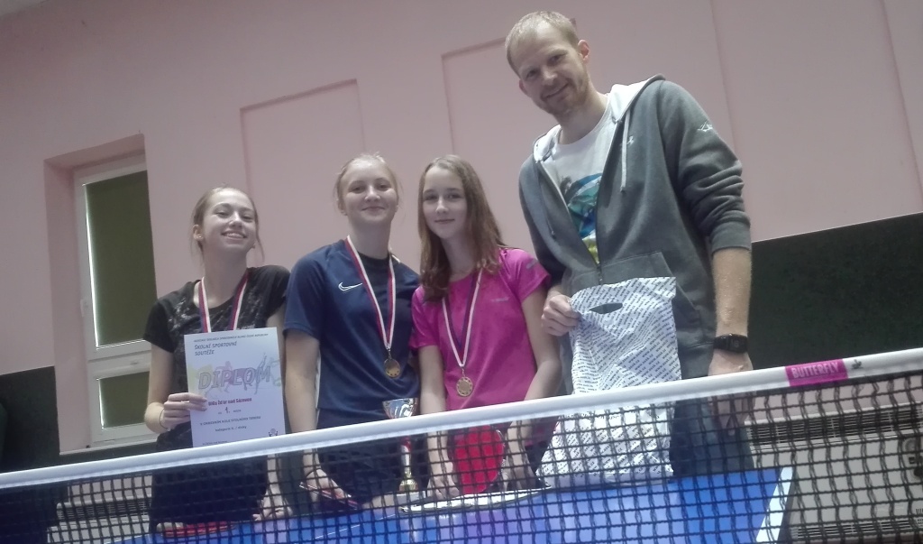 Stolní tenistky postoupily na republiku!