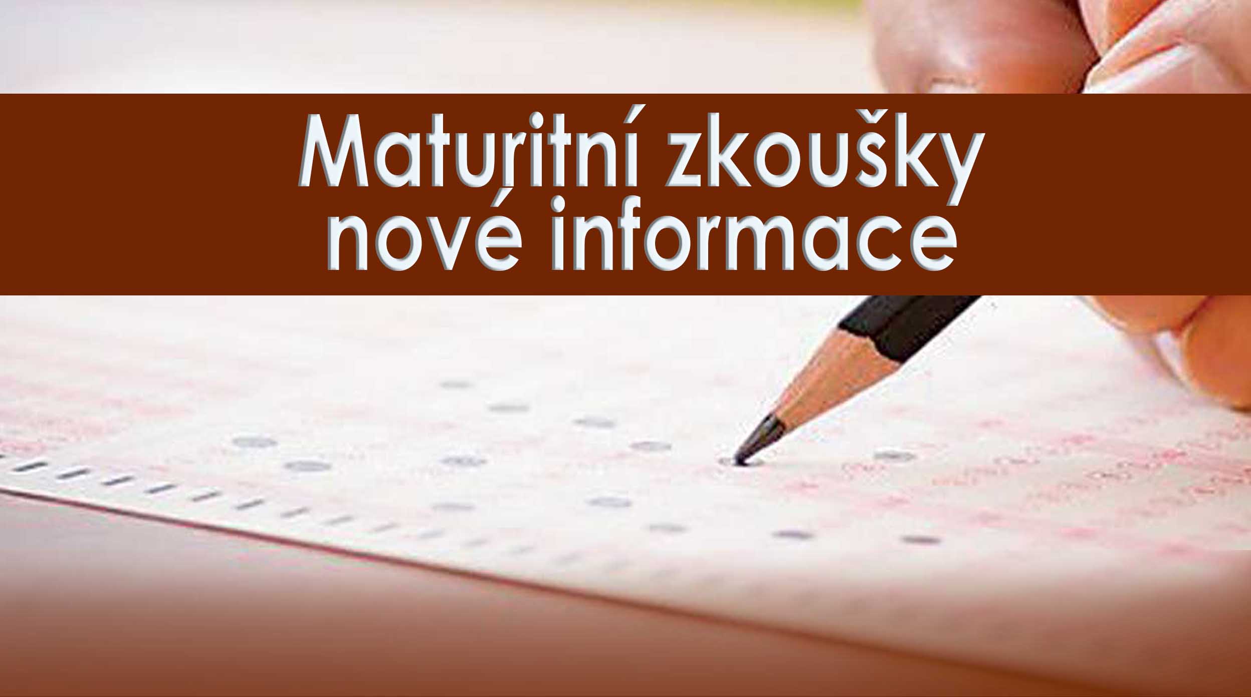 Termíny nejen maturitních zkoušek 2024/2025