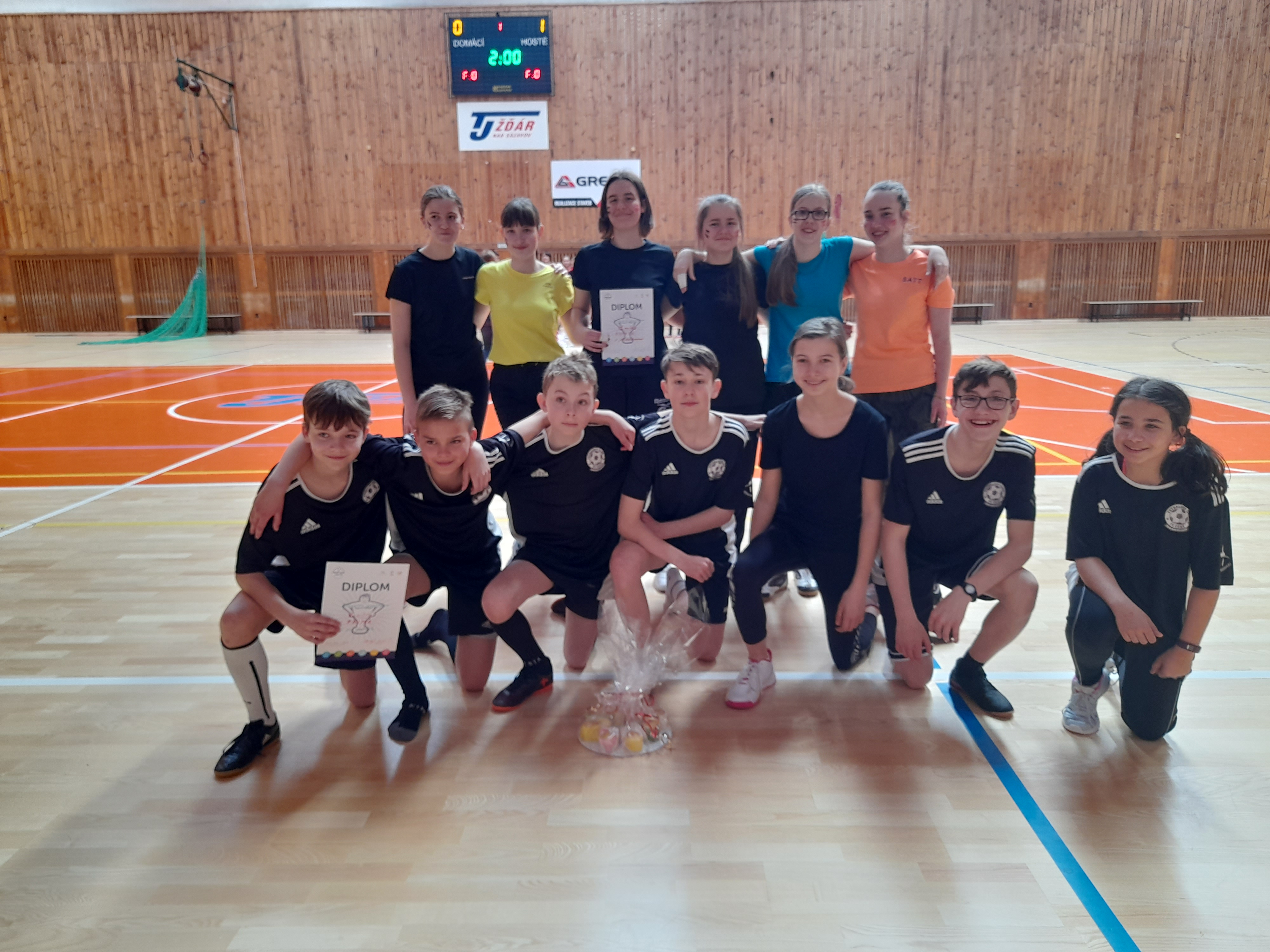 Sportovní den nižšího gymnázia