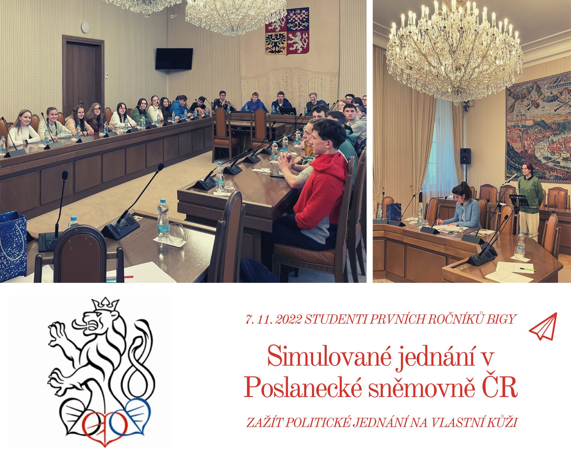 Simulované jednání v PS ČR