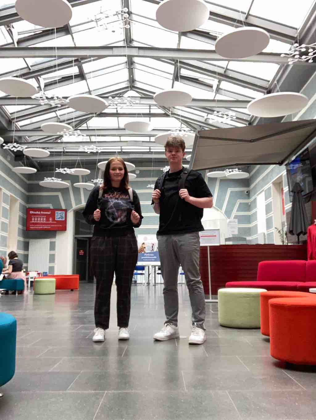 Naši studenti na Karlově Univerzitě