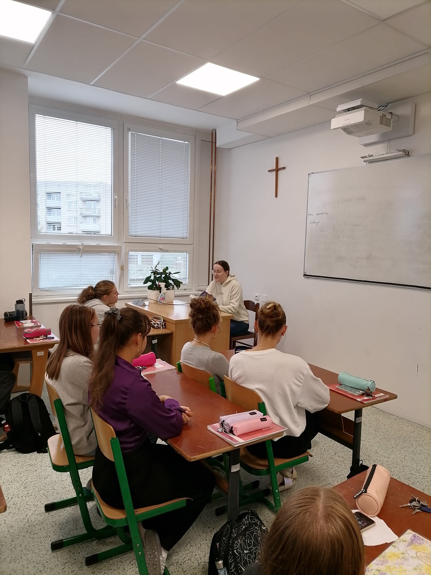 Autorské čtení naší studentky