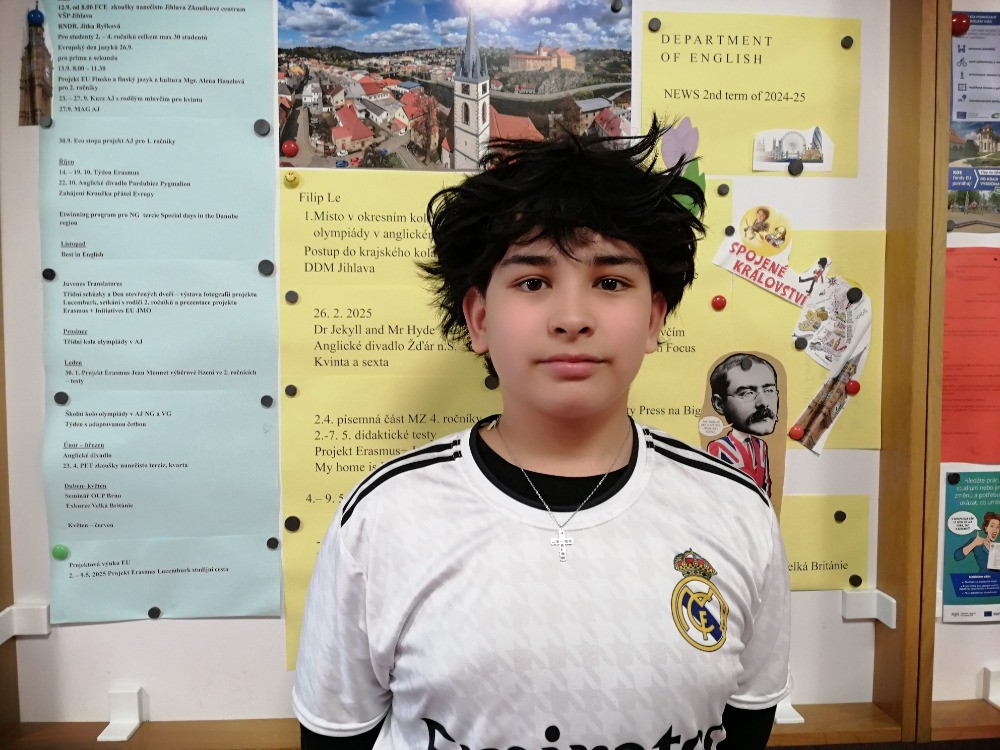 Úspěch v olympiádě AJ 2025