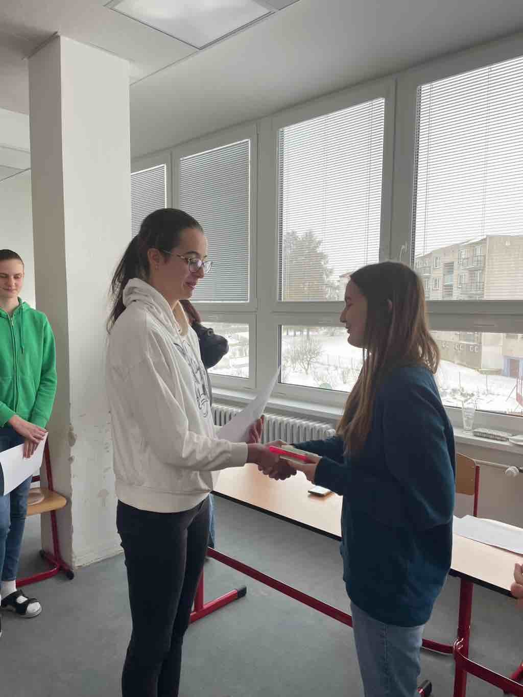 Školní kolo soutěže v ruštině 2025